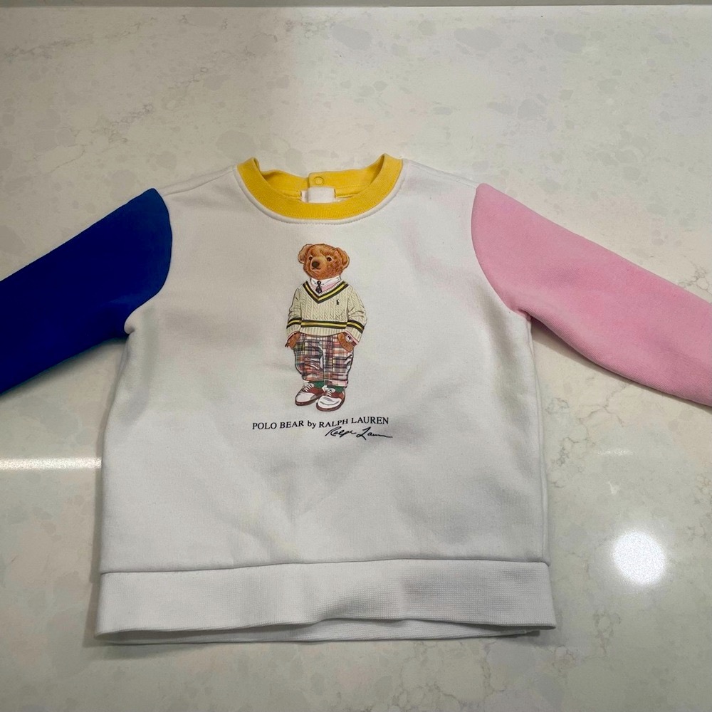 Polo Bear by Ralph Lauren Infant Sweater Size 12 Months - Picture 2 of 15